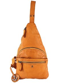 Harbour 2nd Cityrucksack "Merlin", gelb, Leder, casual, Rucksäcke, Umhängetasche Freizeitrucksack
