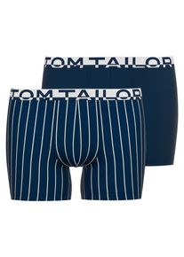 Tom Tailor Herren Boxershorts "Kentucky", Gr. 5blau, mittel, multi1, Obermaterial: 95% Baumwolle, 5% Elasthan, Unterhosen, mit kontrastierendem