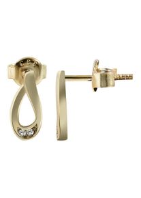 Adelia´s ADELIA ́S Damen Paar Ohrhänger, Damen, Gelbgold 333, gold, Gelbgold 333, Ohrringe
