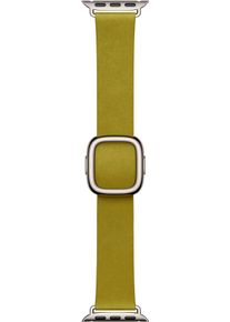 Apple Smartwatch-Armband "Moderne Schließe", 14,5-16,5cm, Apple Watch Modelle 42mm / Medium, gelb, Uhrenarmbänder