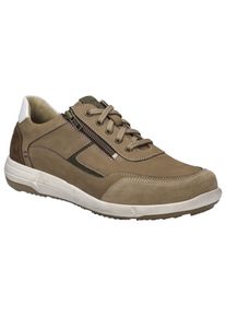 Josef Seibel Herren Sneaker "Enrico 33", Gr. 40, bunt, Leder, kontrastfarbene Details, casual, Schuhe, Schnürschuh, Komfortschuh, Freizeitschuh mit