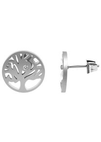 Adelia´s ADELIA ́S Damen Paar Ohrhänger, Damen, Edelstahl, silber, Edelstahl, Ohrringe