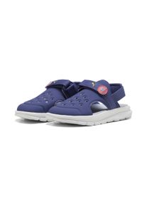 Puma Sandale "Evolve Poised2Race Sandalen Kinder", Gr. 31blau crystal cool weather lemon sherbert peach frost gelb, Obermaterial: Textil, Synthetik;