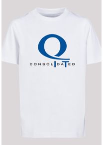 F4NT4STIC Jungen Kurzarmshirt "F4NT4STIC Kinder", weiß, casual, Gr. 134, unifarben, 100% Baumwolle, Shirts
