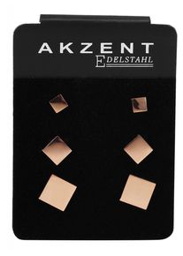 Adelia´s ADELIA ́S Damen Paar Ohrhänger "Neuheit 2025 - Damen Ohrstecker aus poliertem Edelstahl", Damen, Edelstahl, silber, Edelstahl, Ohrringe