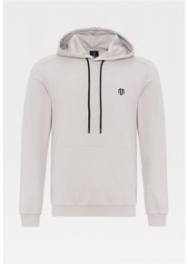 MOROTAI Herren Kapuzensweatshirt "MOROTAI Herren MOROTAI Active Dry Hoodie", grau, Gr. XL, 95% Baumwolle, 5% Elasthan, Sweatshirts