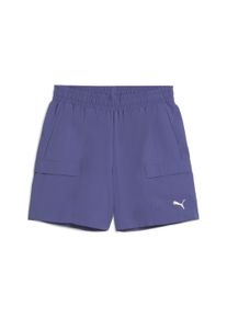 Puma Herren Shorts "WARDROBE ESS Relaxed 6" Cargoshorts Herren", blau, Gr. XXL, unifarben, Obermaterial: 100% Nylon; Seitentascheu00a0u2013 Oben: