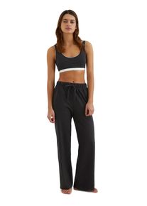 Marc O'Polo MARC O'POLO Damen Loungehose "Mix & Match Jersey", Gr. XL, schwarz, Single Jersey, Obermaterial: 100% Baumwolle, unifarben, casual, Hosen, mit