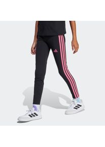 Kinder Leggings "JG 3S LEG 230", schwarz, sportlich, Gr. 170, adidas Sportswear, Obermaterial: 93% Baumwolle, 7% Elasthan, Hosen
