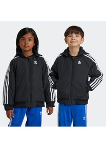 Kinder Outdoorjacke "BOMBER JACKET", schwarz, sportlich, Gr. 116, adidas originals, Obermaterial: 100% Polyester, Jacken