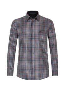 Casamoda Herren Langarmhemd "Casamoda Freizeithemd kariert", blau, Gr. XXL, kariert, 100% Baumwolle, Hemden