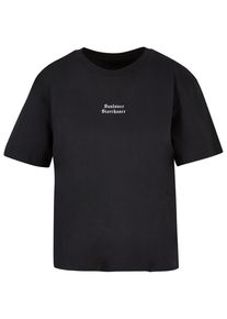 MISS TEE Herren T-Shirt "Miss Tee Damen Sunlover Starchaser Tee", schwarz, casual, Gr. XS, unifarben, 100% Baumwolle, Shirts