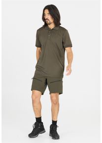 WHISTLER Herren Shorts, grün, sportlich, Gr. 5XL, unifarben, 91% Polyester, 9% Elasthan, Hosen, mit 4-Wege-Stretch-Material