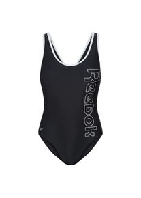 Reebok Damen Badeanzug "Violetta", schwarz, feminin, Gr. S, Polyamid, Elasthan, Badeanzüge, mit Knitter- und Abriebsfestigkeit