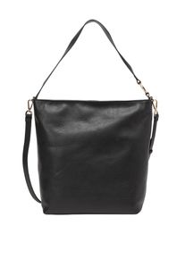 Marc O'Polo MARC O'POLO Damen Umhängetasche "aus fein genarbtem Rindleder", schwarz, Leder, unifarben, Taschen