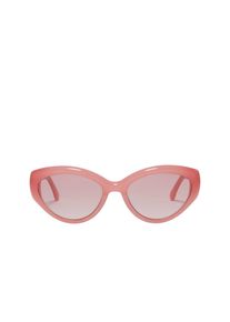 Marc O'Polo MARC O'POLO Damen Sonnenbrille "mit breitem Bio-Acetat-Rahmen", rot, unifarben, Brillen
