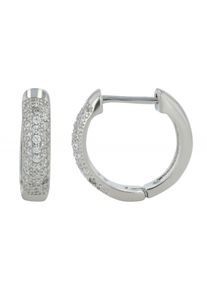 Adelia´s ADELIA ́S Damen Paar Creolen, Damen, Silber 925 (Sterlingsilber), silber, Silber 925 (Sterlingsilber), Ohrringe