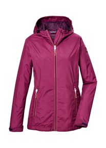 Killtec Damen Outdoorjacke "KOS 108 WMN JCKT", rot, sportlich, Gr. 46, Oberstoff: 100% Polyester (recycelt), Futter: 100% Polyester, Jacken, Leichte,