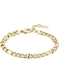 BOSS Damen Armkette "DOUBLE B INFINITE, 1580634, 1580635", Edelstahl, gold, Edelstahl, Armbänder