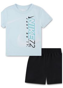 Nike Sportswear Kinder T-Shirt & Shorts "NKB B NK RHYTHM DF MESH SHORT", bunt, Gr. 116, Obermaterial: 60% Baumwolle, 40% Polyester. Obermaterial