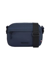 Tommy Hilfiger Damen Umhängetasche "TH COLOUR EW REPORTER", blau, Nylon, Taschen, Men Messengerbag, Schultertasche mit Vordertaschenfach
