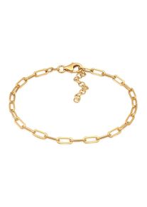 NENALINA Damen Armband "Gliederarmband Charmträger Basic 925 Silber", 16cm, ohne Stein, Silber 925 (Sterlingsilber), gold, Silber 925