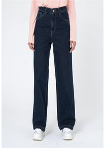 FRESHLIONS Damen Bequeme Jeans "Chistina", blau, casual, Gr. S, unifarben, 100% Baumwolle, Jeans, im klassischen 5-Pocket Style