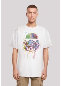 F4NT4STIC Herren T-Shirt "Star Wars Stormtrooper", weiß, casual, Gr. S, Obermaterial: 100% Baumwolle, Shirts, Print