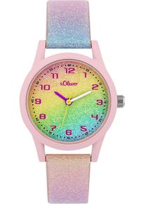 s.Oliver Kinder Quarzuhr, bunt, Armbanduhren, Armbanduhr, Kinderuhr, Mädchen, Geschenkidee, Geburtstag, Schulanfang