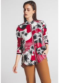 Eterna Damen Hemdbluse "REGULAR FIT", rot, casual, Gr. 36, 100% Viskose, Blusen