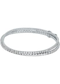 Michael Kors Damen Tennisarmband "PREMIUM, MKJ8359CZ040, MKJ8359CZ710", Messing, silber, Messing, Armbänder, mit Zirkonia (synth.)
