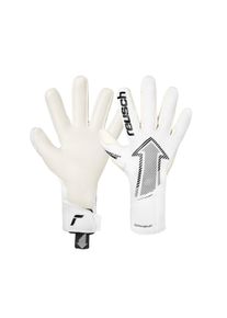Reusch Damen Torwarthandschuhe "Fastgrip Gold X", weiß, sportlich, Gr. 10, unifarben, 55% Elastodien, 36% Polyester, 6% Polyurethan, 3% Polyamid,