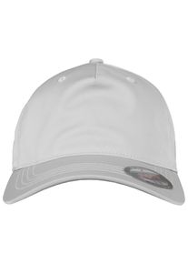 Flexfit Damen Flex Cap "Flexfit Accessoires Unstructured Tech Flexfit", silber, casual, Gr. L, unifarben, 97% Polyester, 3% Elasthan, Caps