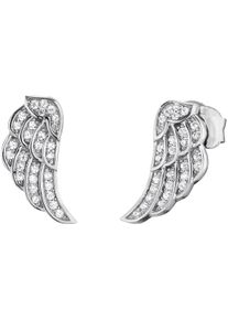 Engelsrufer Damen Paar Ohrstecker "Little magic, OHRSTECKER FLÜGEL, ERE-LILWING-ZI-ST", Silber 925 (Sterlingsilber), silber, Silber 925
