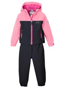 Kinder Regenanzug "FIOS 20 MNS JCKT AND PNTS", blau, sportlich, Gr. 86, FIRST INSTINCT BY Killtec, Obermaterial: 100% Polyester. Futter: 100%