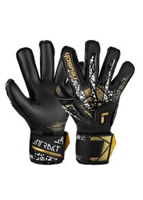 Reusch Damen Torwarthandschuhe "Attrakt Gold X Evolution Cut", gold, sportlich, Gr. 9, mehrfarbig, 55% Elastodien, 20% Polypropylen, 15% Polyester,