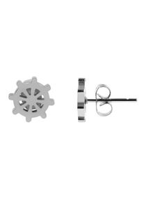 Adelia´s ADELIA ́S Damen Paar Ohrhänger "Neuheit 2025 - Damen Ohrstecker aus poliertem Edelstahl Ø 10 mm", Damen, Edelstahl, silber, Edelstahl, Ohrringe