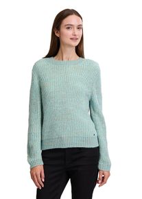 BETTY & CO BETTY & CO Damen Strickpullover "Betty & Co Strickpullover mit Struktur", grün, casual, Gr. 38, Strick, Obermaterial: 76% Polyacryl, 15% Wolle, 9%
