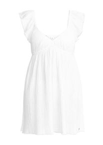 Roxy Damen Sommerkleid "Luna Mini", beige, Gr. M, 100% Baumwolle, Kleider