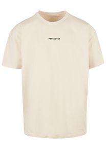 Merchcode Herren T-Shirt "Merchcode Herren Spring - Butterfly Heavy Oversize Tee", beige, casual, Gr. 5XL, bedruckt, 100% Baumwolle, Shirts