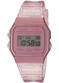 Damen Chronograph, rosa, CASIO TIMELESS COLLECTION, Armbanduhren, Quarzuhr, Armbanduhr,Herren,Damen,Jugendliche, Digitaluhr,Resinarmband