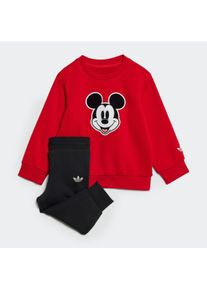 Kinder Trainingsanzug "I DY MM CS", rot, sportlich, Gr. 62, adidas originals, Obermaterial: 70% Baumwolle, 30% Polyester, Sportanzüge