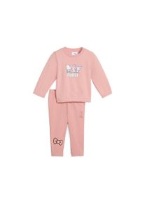 Puma Kinder Jogginganzug "Puma x HELLO KITTY AND FRIENDS Minicats Set mit Crewneck Mädchen", pink, Gr. 92, Obermaterial: 68% Baumwolle, 32%