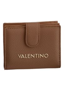 Valentino Handbags VALENTINO BAGS Geldbörse "BRIXTON", braun, Lederimitat, modisch, Kleinlederwaren, Geldbeutel Portemonnaie Damenbörse