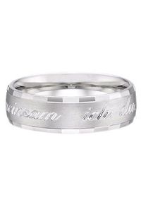 Firetti Trauring "Schmuck Geschenk Ehering Trauring "ich.du.wir...", 19, ohne Zirkonia, Silber 925 (Sterlingsilber), 6mm, silber, Silber 925