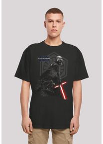 F4NT4STIC Herren T-Shirt "Star Wars The Rise Of Skywalker Kylo Ren Vader", schwarz, casual, Gr. 4XL, Obermaterial: 100% Baumwolle, Shirts, Print