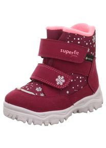 Superfit Kinder Winterboots "HUSKY1 WMS: mittel", Gr. 21, rot, Textil, casual, Schuhe, Snowboots mit wasserdichtem GORE TEX, Größenschablone zum