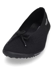 Damen Ballerina, Dockers by Gerli, Gr. 37, schwarz, Mesh, sportlich, Schuhe, Barfußschuh, Slipper, Sneaker mit flexibler Laufsohle