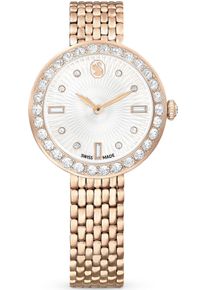 Swarovski Damen Quarzuhr "CERTA", rosa, Armbanduhren, Armbanduhr, Damenuhr, Swarovski-Kristalle, Swiss Made