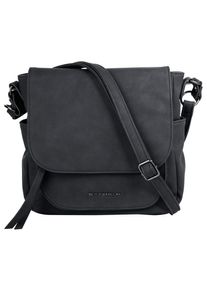 Betty Barclay Damen Umhängetasche, blau, Polyurethan (PU), unifarben, Taschen